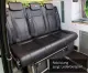 Schlafsitzbank VW T6 CityVan V3000 Gr.14 3-sitzig, Polster Leder 2 fbg. Rechts.