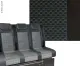 Schlafsitzbank VW T6 Trio Style V3000 Gr.8 3-sitzig Simora T6 2-fbg.Wäremtausch