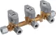 3-fach-Schnellschluss-Absperrventil für 8mm Gasrohr