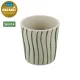 4er Set Becher - MONSTERA STRIPES