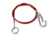 Abreißseile mit Karabiner - Länge 1 m