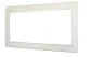 ACRYLIGHT - Innenrahmen Abdeckung 700x300 ,beige