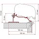 Adapter Caravan Roof 550