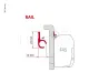 Adapter Rail"R"300cm