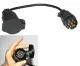 Adapterkabel 30cm von 7-poliger Dose zu 13-poligem Stecker
