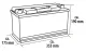 AGM Batterie 100Ah 353x175x190mm für T5 Carbest