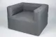 Aufblasbarer Sessel - Grau meliert