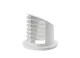 Ausströmer hoch 90° f. Standheiz. Airtronic D2, Ø50/60mm, weiß