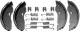 Bremsbacken- Set inkl. Flanschmutter - ALKO 1635/1636/1637
