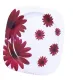Camp4 Red Flower - Melamin Teller Set (Ø 22,5cm)