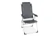 Campingstuhl MACAYA, 7 Positionen, grau, Gestell Aluminium