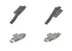 Carbest Adapter-Komplettset für Carbest Autolift - Für Mercedes-Benz Sprinter Frontantrieb ab 2020 Standard Chassis