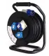 Carbest CEE-Kabeltrommel H07RN-F3G2 25m mit CEE Stecker und CEE Kupplung