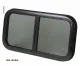 Carbest Schiebefenster, Echtglas, 500x350, Carbest Fenster RW-Motion