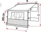 Dichtband Rain Guard für F40 Van