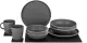 DOLOMIT MAGNETIC GREY, Geschirr-Set für 2 Personen