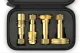 Drehmeister Adapterset f. Gasflaschen W21.8L inkl. Etui