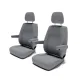 DRIVE DRESSY Fahrersitzbezug VW T6/6.1 Transp.,Fahrer-+Beifahrer, grau
