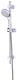 Duschset Orta, chrome, 105mm Durchmesser, Schlauch 1,5m