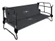 Etagenbett Disc-O-Bed XL anthrazit mit Seitentaschen