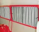 Extrem hochwertiges Gardinen-Set für 5 Fenster incl. allen Anbauteilen