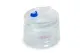 Faltbarer10 Liter Wasserkanister 28x19cm,transparent, Deckel blau+Hahn