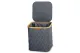 Faltkorb HOLIDAY TRAVEL grau-meliert, B33xH37xT33cm