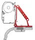 Fiamma Adapter für F45 an VW T5 mit Flachdach