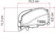 Fiamma F80S Dachmarkise 2,9m, für Vans und Wohnmobile