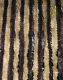 Flauschvorhang 56x185 braun/beige für Caravantüren