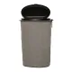Flextrash Mülleimer, 5 Liter, grau