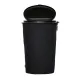 Flextrash Mülleimer, 5L, schwarz, biologisch abbaubares Material