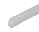 Kabelkanal 6x7mm transparent, Stange 2m, doppelseitiges Klebeband