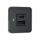 Ladesteckdose USB-A / USB-C (SC TILE 10)