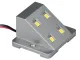 LED Schrankleuchte 12V/0,8W silber mit Magnetschalter