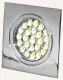 LED Spot 12V,Touch-Schalter, 1,6W, 24LED, chrom