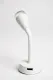 LED Spot mit flexiblen Arm und USB-Ladesteckdose