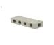 LILIE Wasserverteilblock 6x3/8" weißGELB