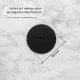 Metall-Pad 'SUPERSTRONG' Ø8cm black, magnetisch, Neodym-Magnet, 1 Stk. Aus massivem Metall