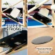 Metall-Pad 'SUPERSTRONG' Ø8cm black, magnetisch, Neodym-Magnet, 1 Stk. Aus massivem Metall