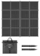 Mobile, faltbare Solar-Decke 400 W