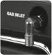 Mobiler Gas-Durchlauferhitzer - 50 mbar