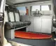 Möbelzeile Cityvan, Anthrazit f.VW T5 kR Bausatz