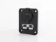 Montagepanel mit 12 V-Powersteckdose und 50 A Steckverbinder (Anderson Style)
