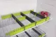 Purvario Stauleisten 8er-Pack, f. Kühlschrank (grau+lime)
