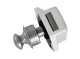 Push Lock Mini - Verchromt matt