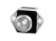 Push Lock Mini - Verchromt matt