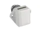 Push Lock Mini - Verchromt matt