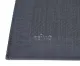 PVC-Tischset 30 x 45 cm - Platzdeckchen im 2er Set - Schwarz