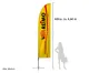 Reimo Squareflag Komplettsystem groß, Höhe 460cm